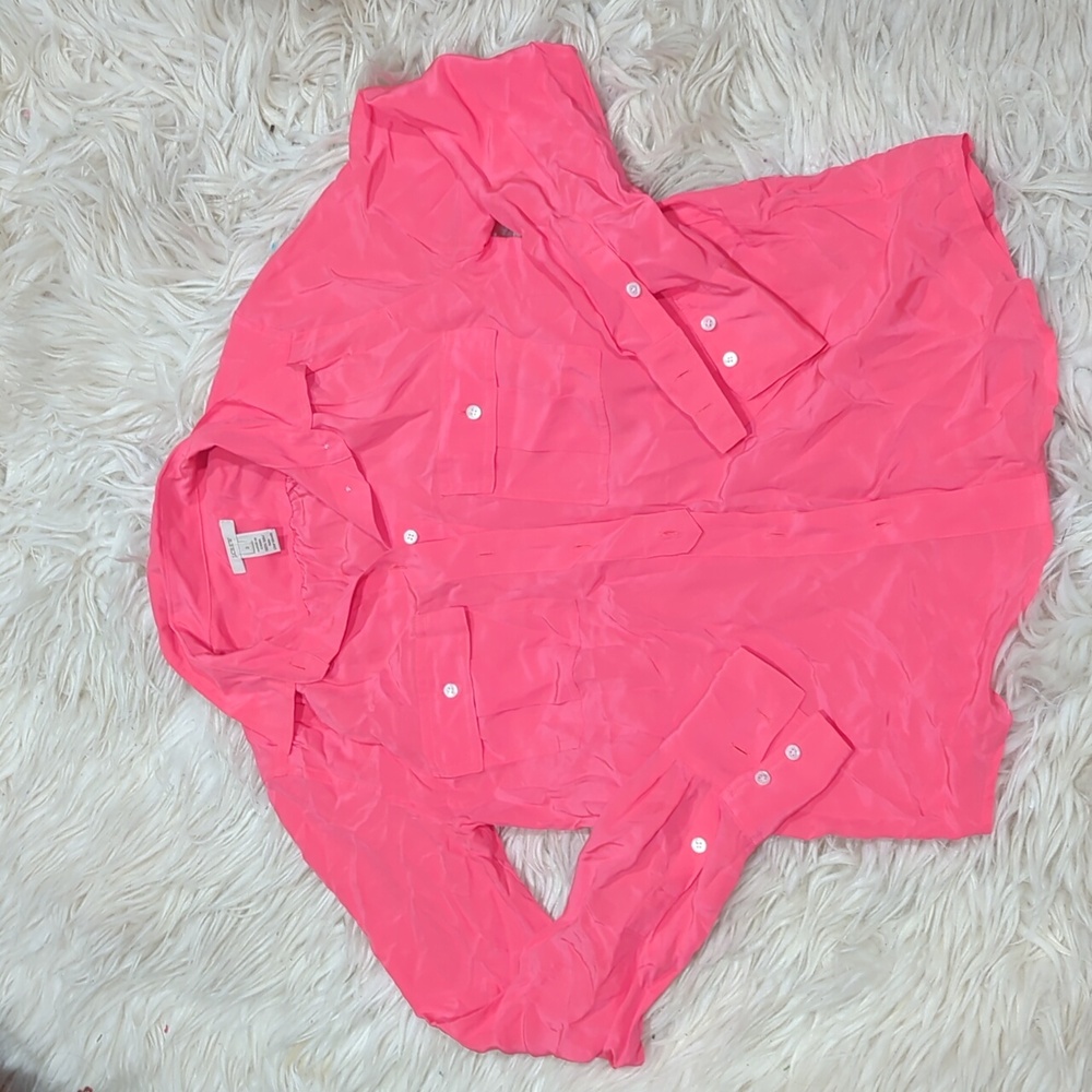 J.crew 100% silk shirt